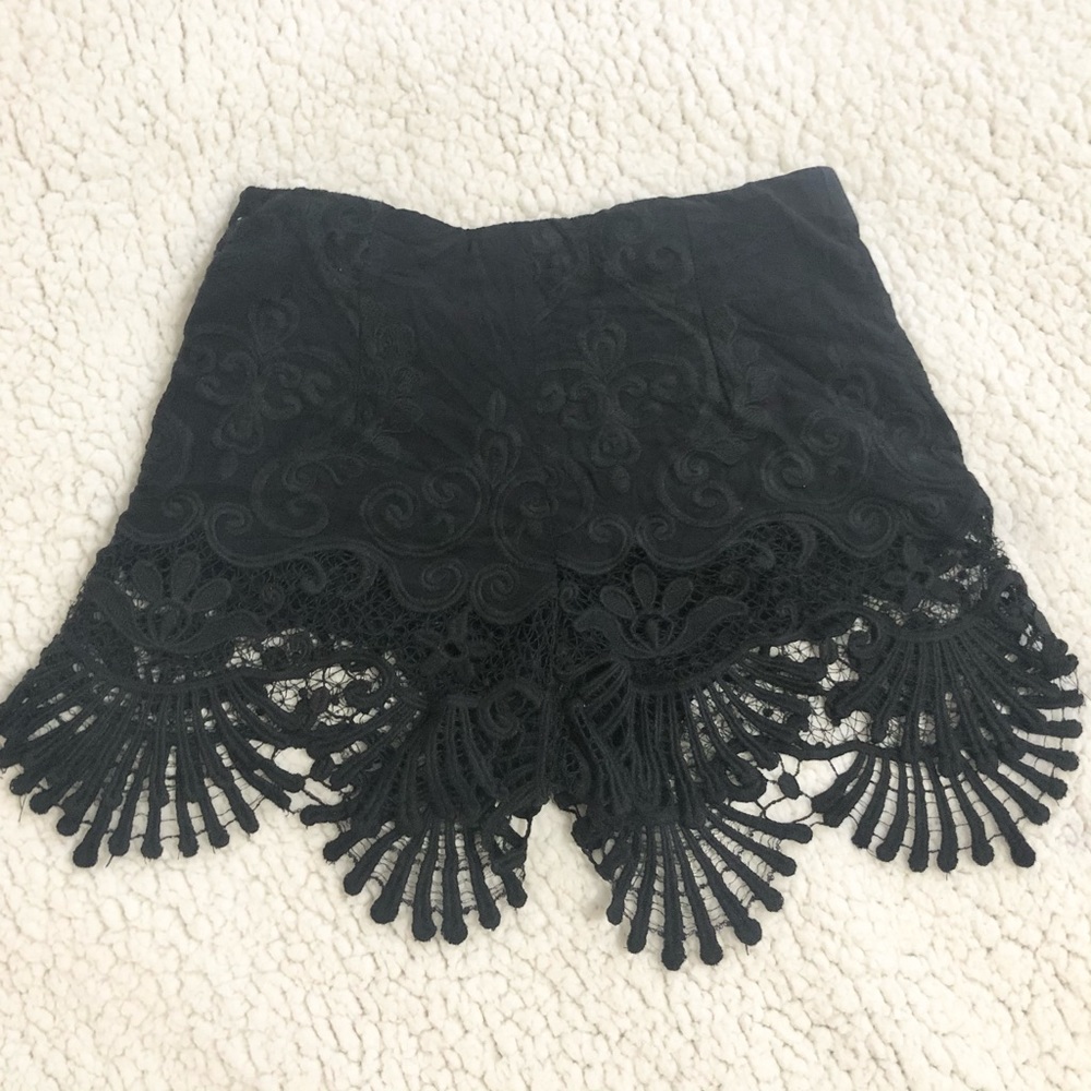 LF Embroidered Shorts